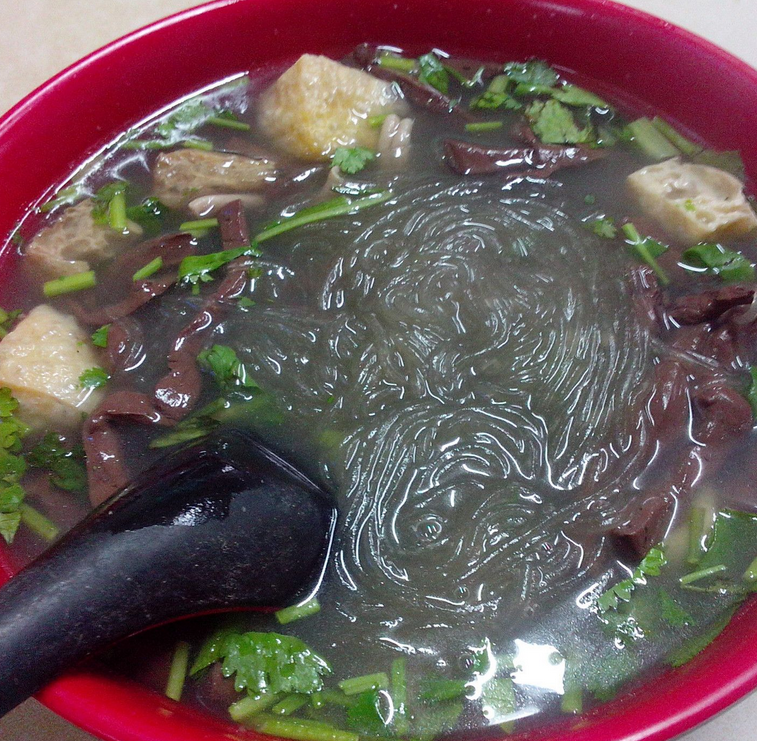 巧味居鸭血粉丝汤
