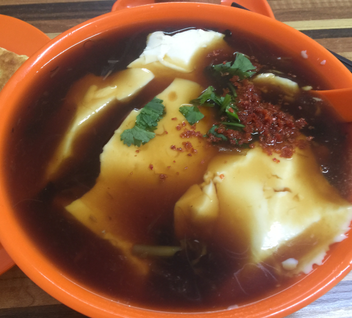 谷良筋饼豆腐脑